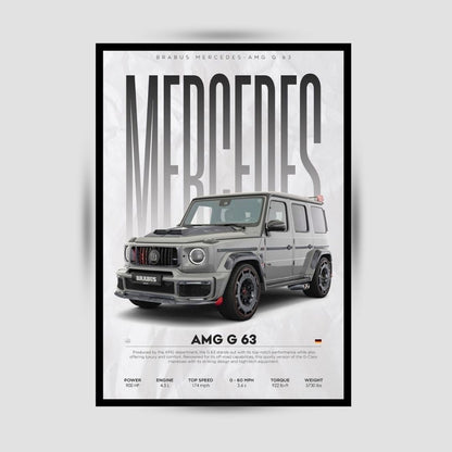 Mercedes-AMG G 63 Premium Duvar Koleksiyonu