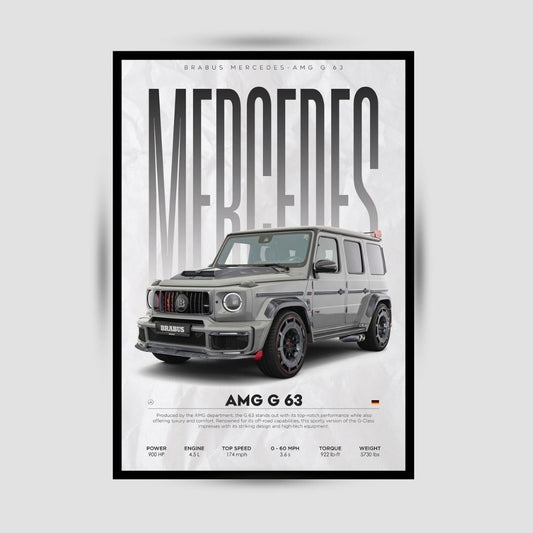 Mercedes-AMG G 63 Premium Duvar Koleksiyonu