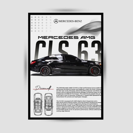 Mercedes-AMG CLS 63 Premium Duvar Koleksiyonu