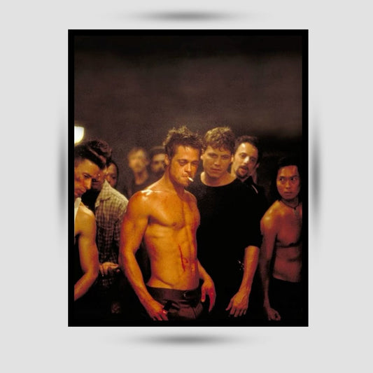 Basement Fights Premium Duvar Posteri