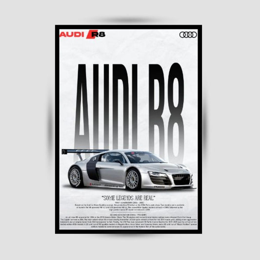 Audi R8 Premium Duvar Koleksiyonu