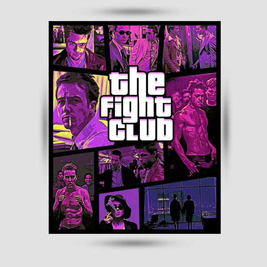 The Fight Club Premium Duvar Posteri