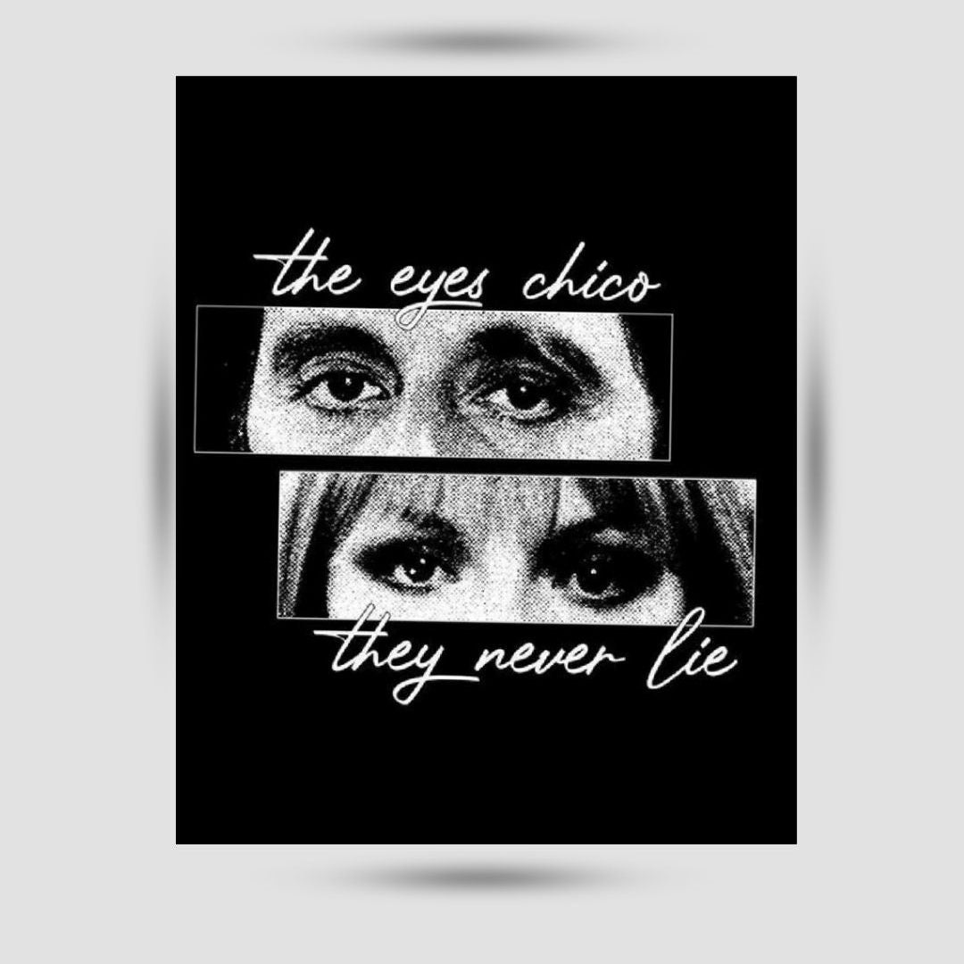 The Eyes Chico Premium Poster Tablosu
