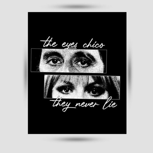 The Eyes Chico Premium Poster Tablosu