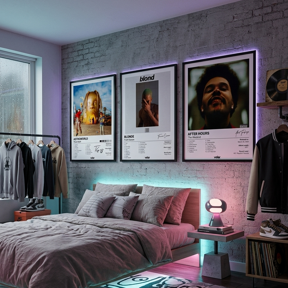 Rap Albüm Seti (3’lü Poster)