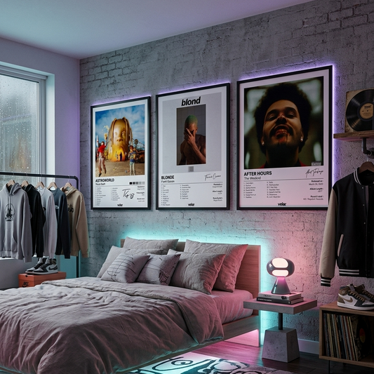 Rap Albüm Seti (3’lü Poster)