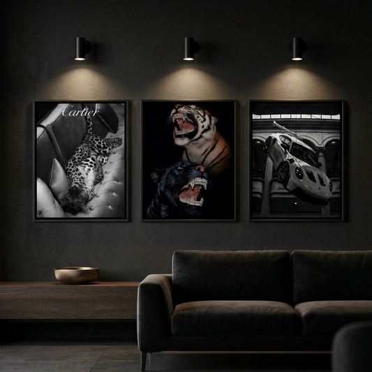Luxury Duvar Seti (3’lü Poster Seti)
